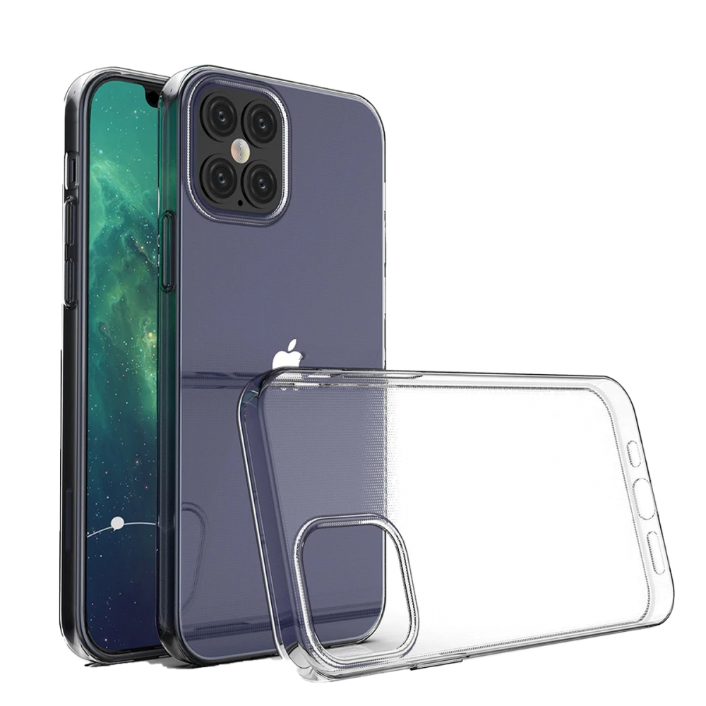  iPhone 12 Kılıf Lüx Şeffaf Silikon