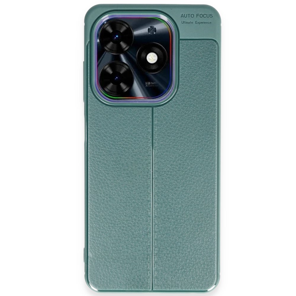 Tecno Spark 20C Kılıf Auto Focus Kapak - Koyu Yeşil Tecno Spark 20C Kılıf Auto Focus Kapak - Koyu Yeşil