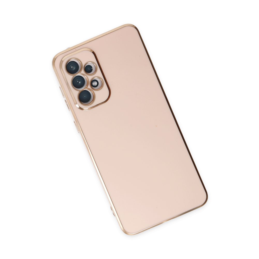  Samsung Galaxy A73 5G Kılıf Volet Silikon - Pembe