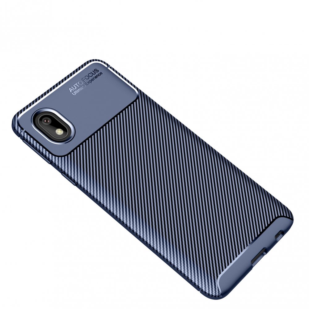  Samsung Galaxy A01 Core Kılıf Auto Focus Karbon Kapak - Lacivert