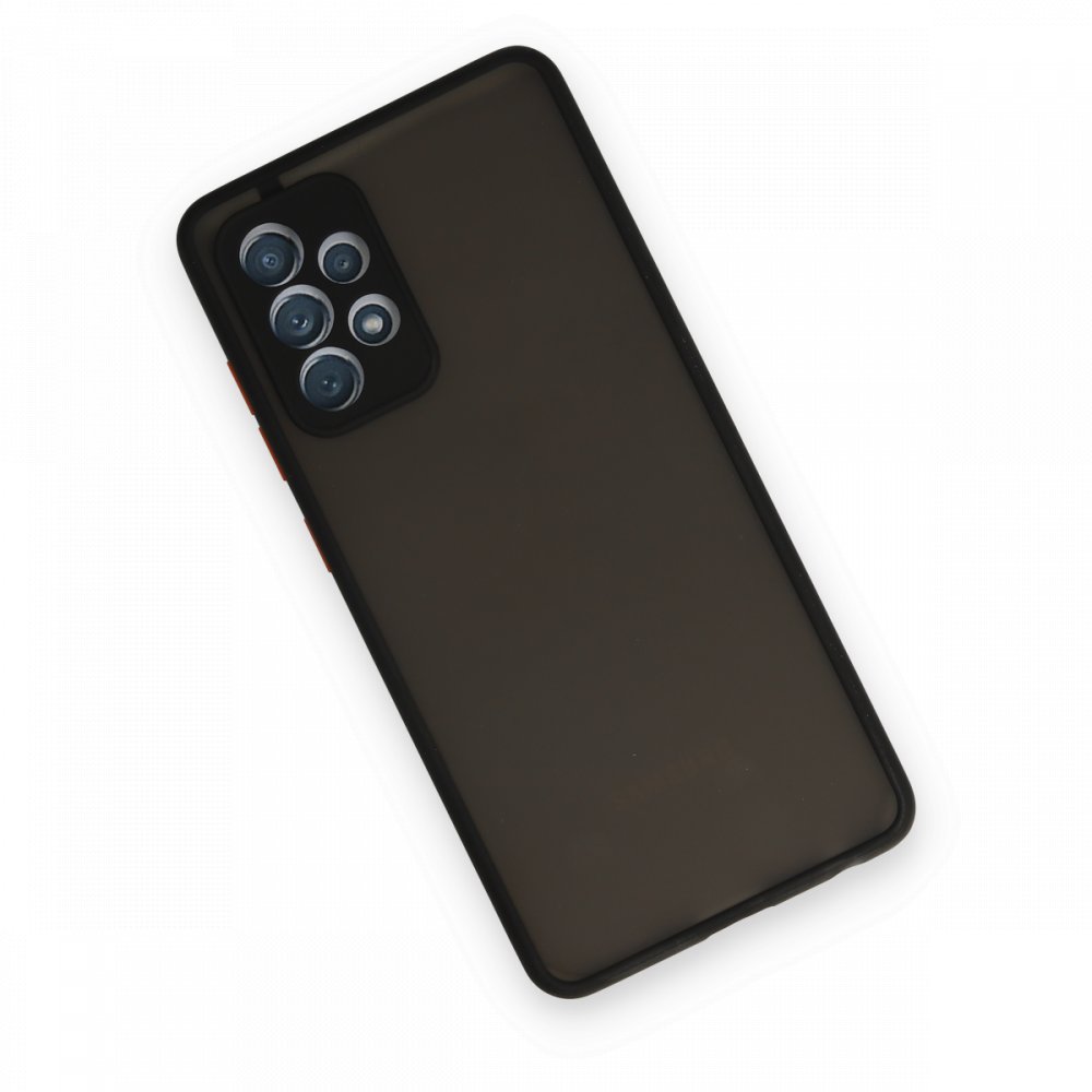  Samsung Galaxy A32 Kılıf Montreal Silikon Kapak - Siyah