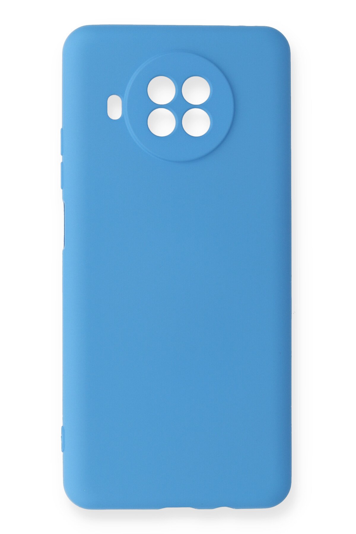 Redmi Note 9 Pro 5G Kılıf Nano içi Kadife Silikon - Mavi Redmi Note 9 Pro 5G Kılıf Nano içi Kadife Silikon - Mavi