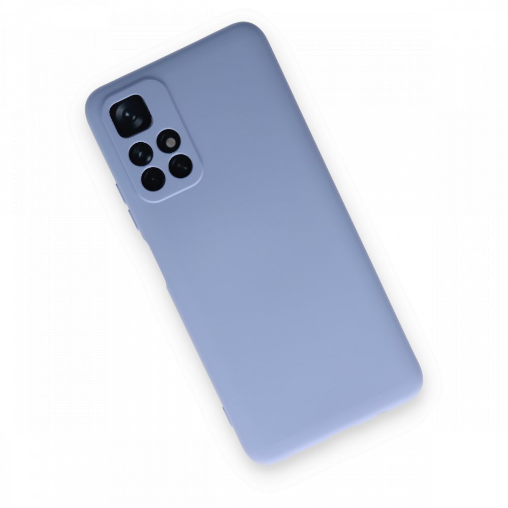 Xiaomi Poco M4 Pro 5G Kılıf Nano içi Kadife Silikon - Lila