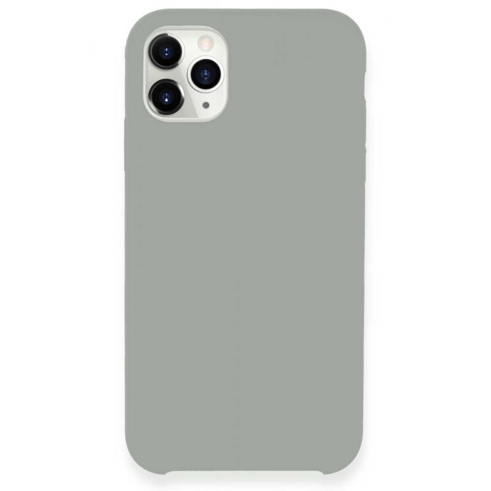  iPhone 11 Pro Max Kılıf Lansman Legant Silikon - Gri