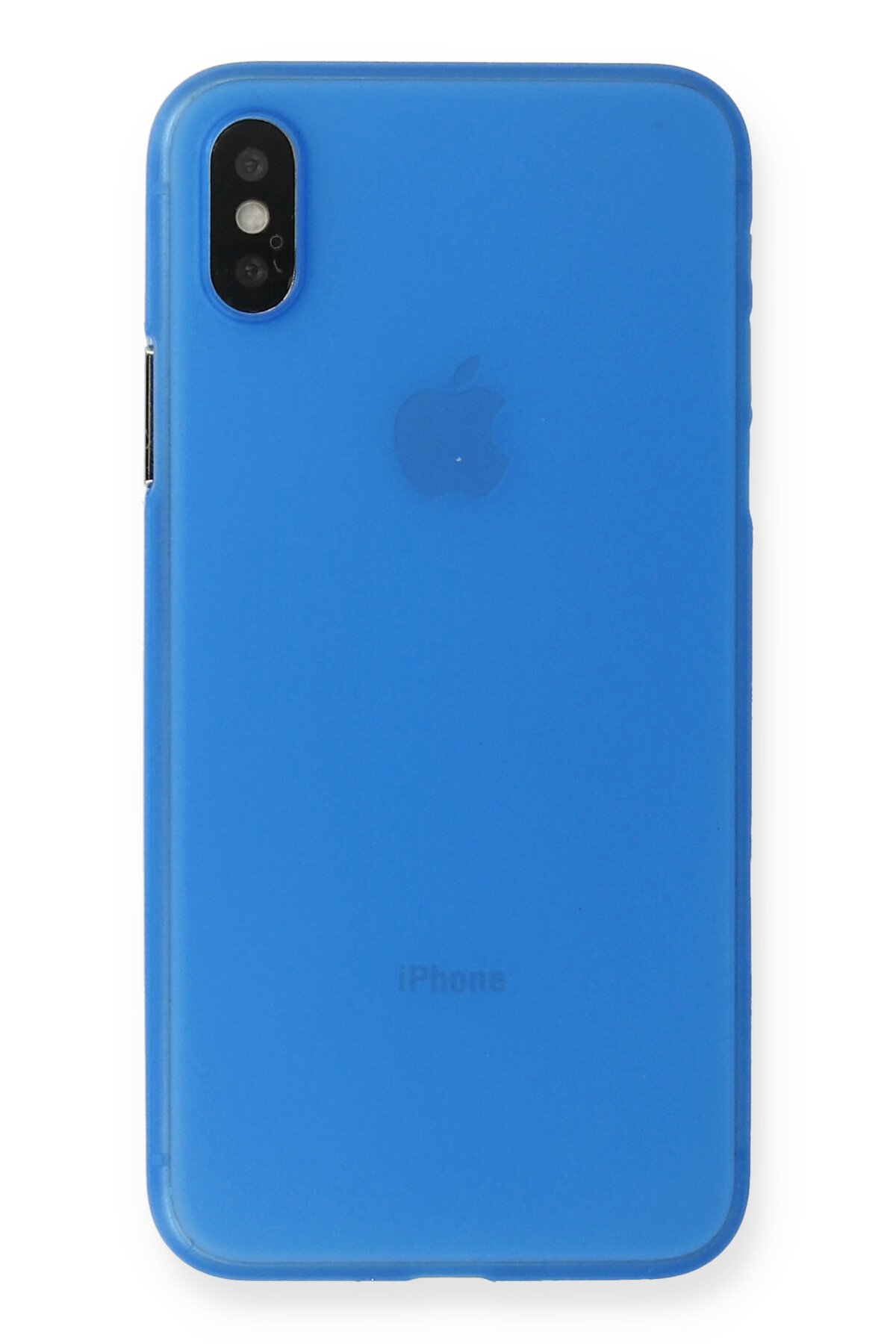  iPhone XS Kılıf PP Ultra İnce Kapak - Mavi