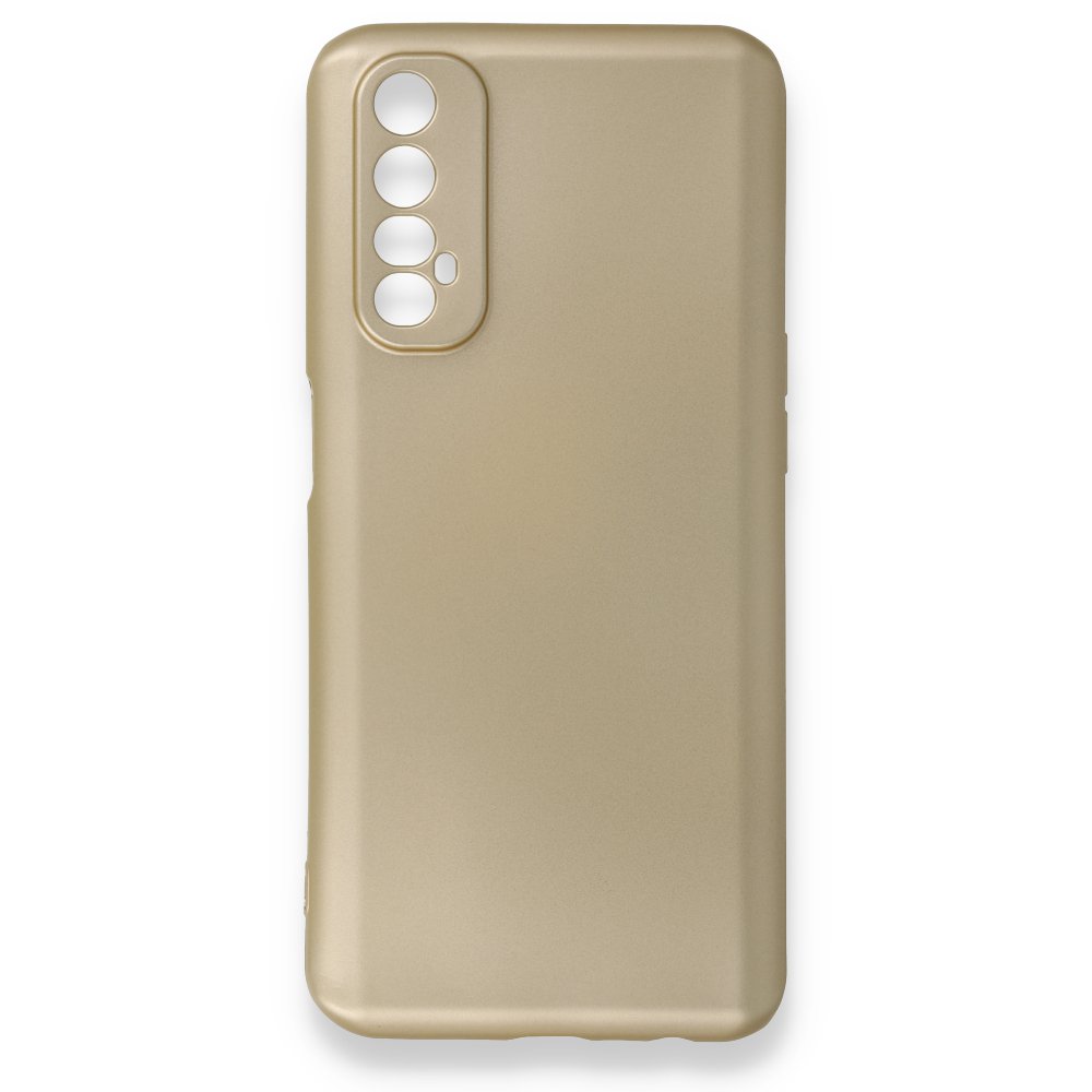 Realme 7 Kılıf First Silikon - Gold Realme 7 Kılıf First Silikon - Gold