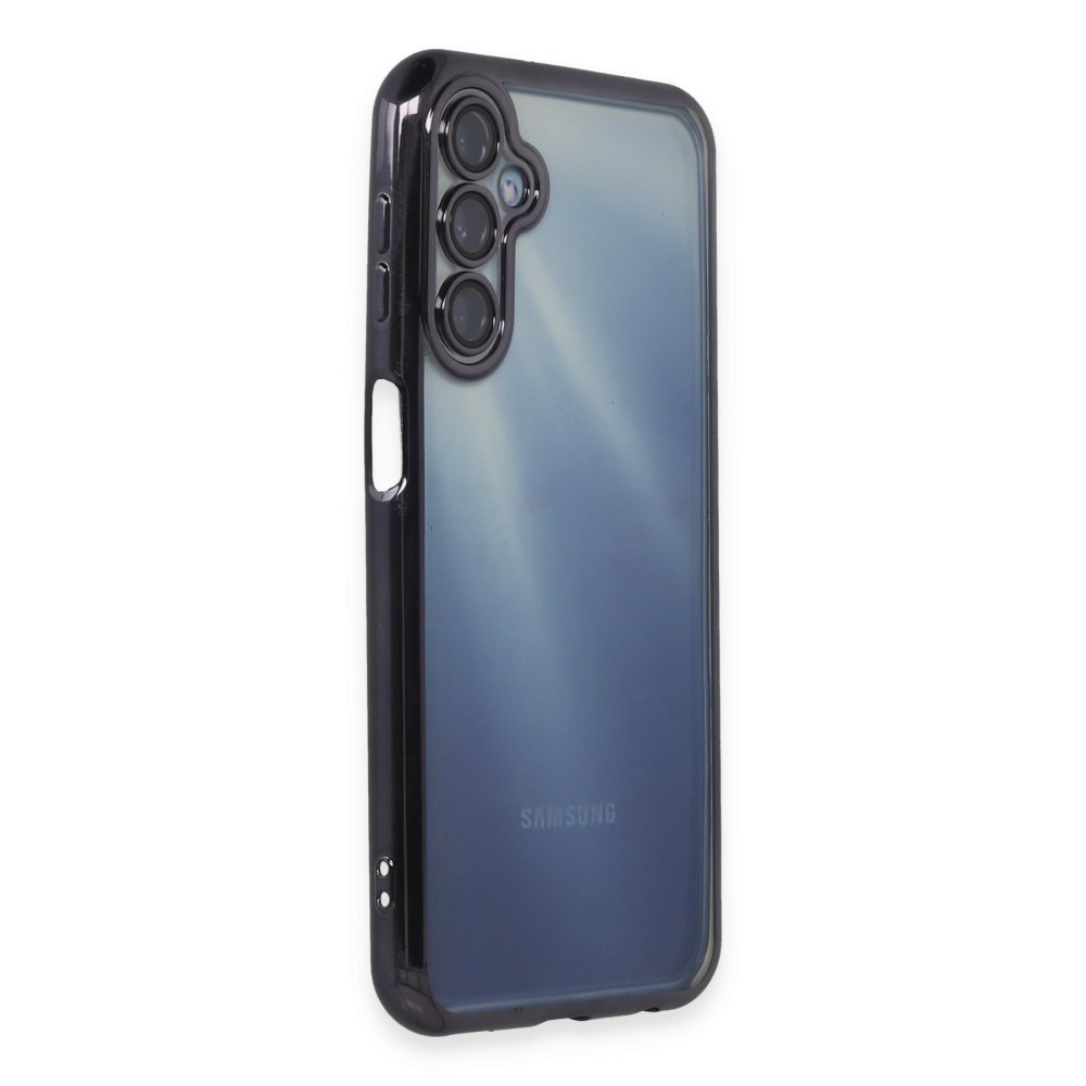 Samsung Galaxy A25 5G Kılıf Razer Lensli Silikon - Mor Samsung Galaxy A25 5G Kılıf Razer Lensli Silikon - Mor