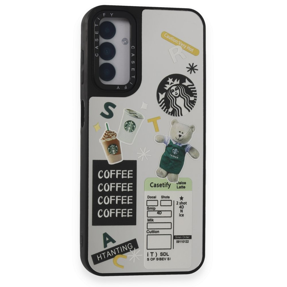  Samsung Galaxy M14 5G Kılıf Mirror Desenli Kapak - Mirror - 17