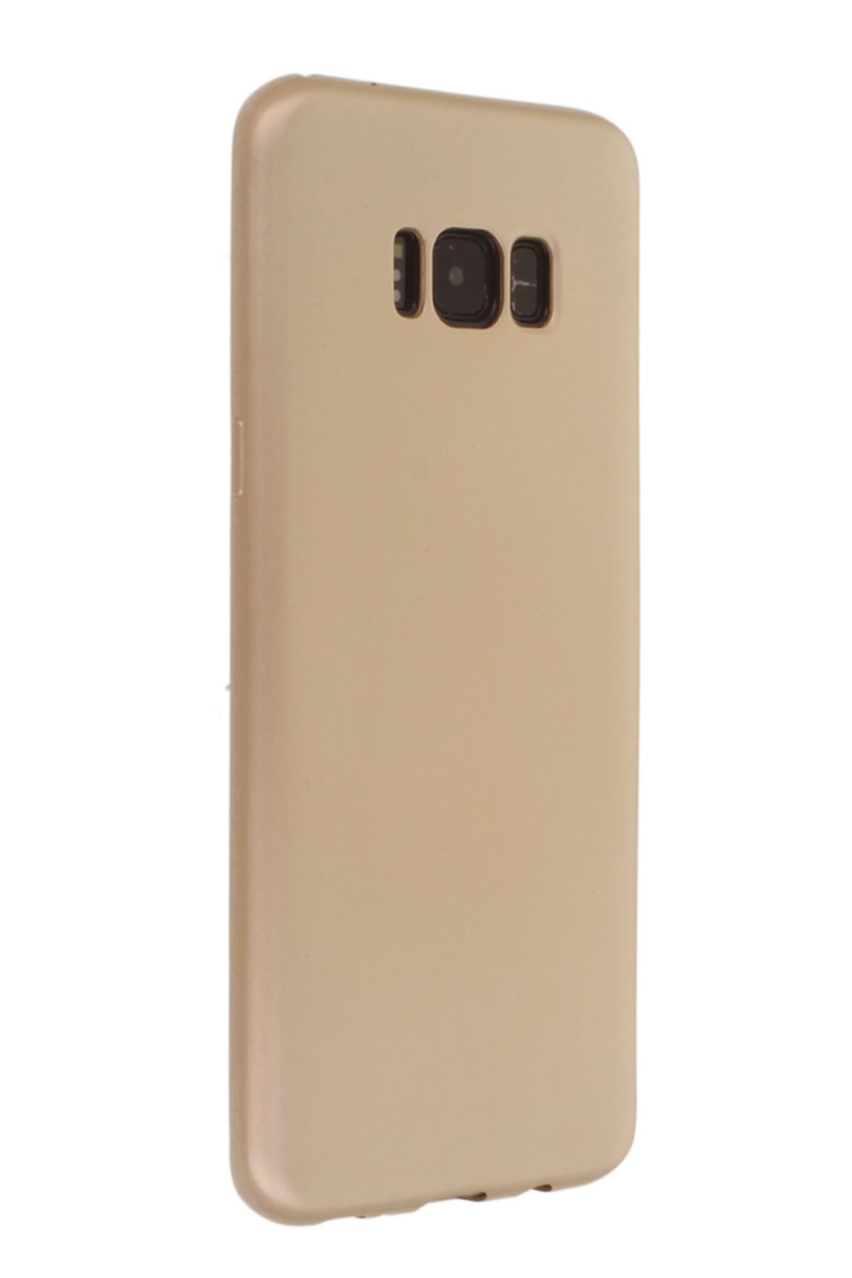  Samsung Galaxy S8 Plus Kılıf First Silikon - Gold