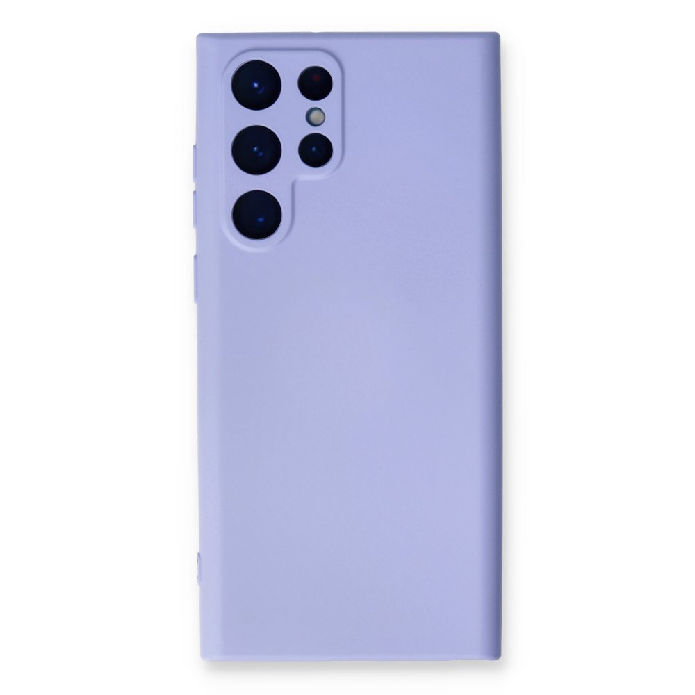  Samsung Galaxy S24 Ultra Kılıf Nano içi Kadife Silikon - Lila