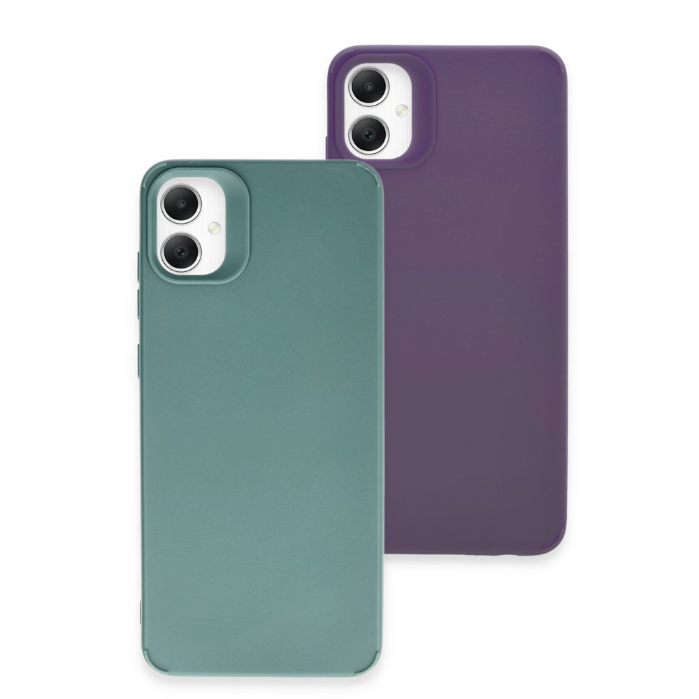  Samsung Galaxy A05 Kılıf Petro Silikon - Mürdüm