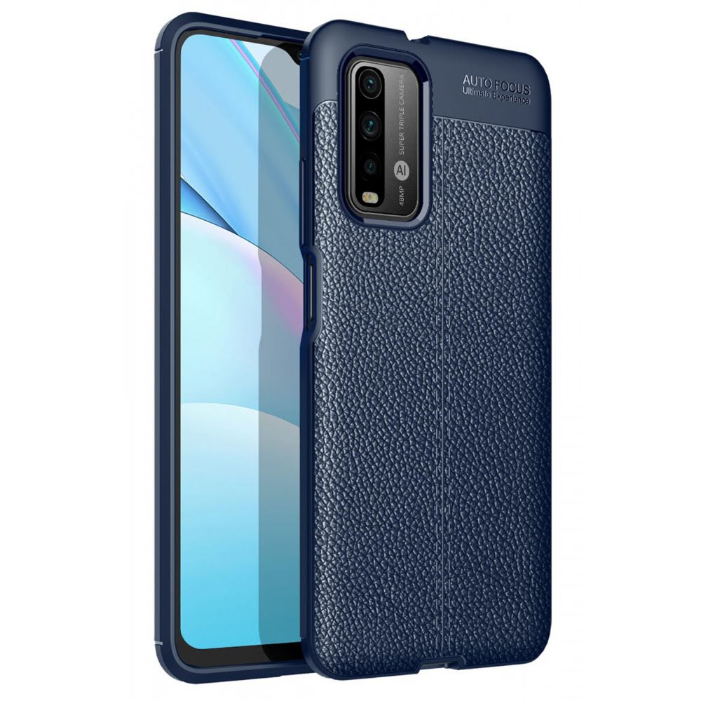 Redmi Note 9 4G Kılıf Auto Focus Kapak - Lacivert