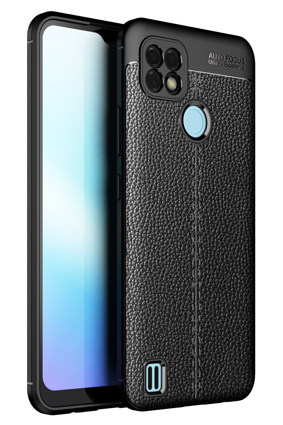 Realme C25s Kılıf Auto Focus Kapak - Siyah