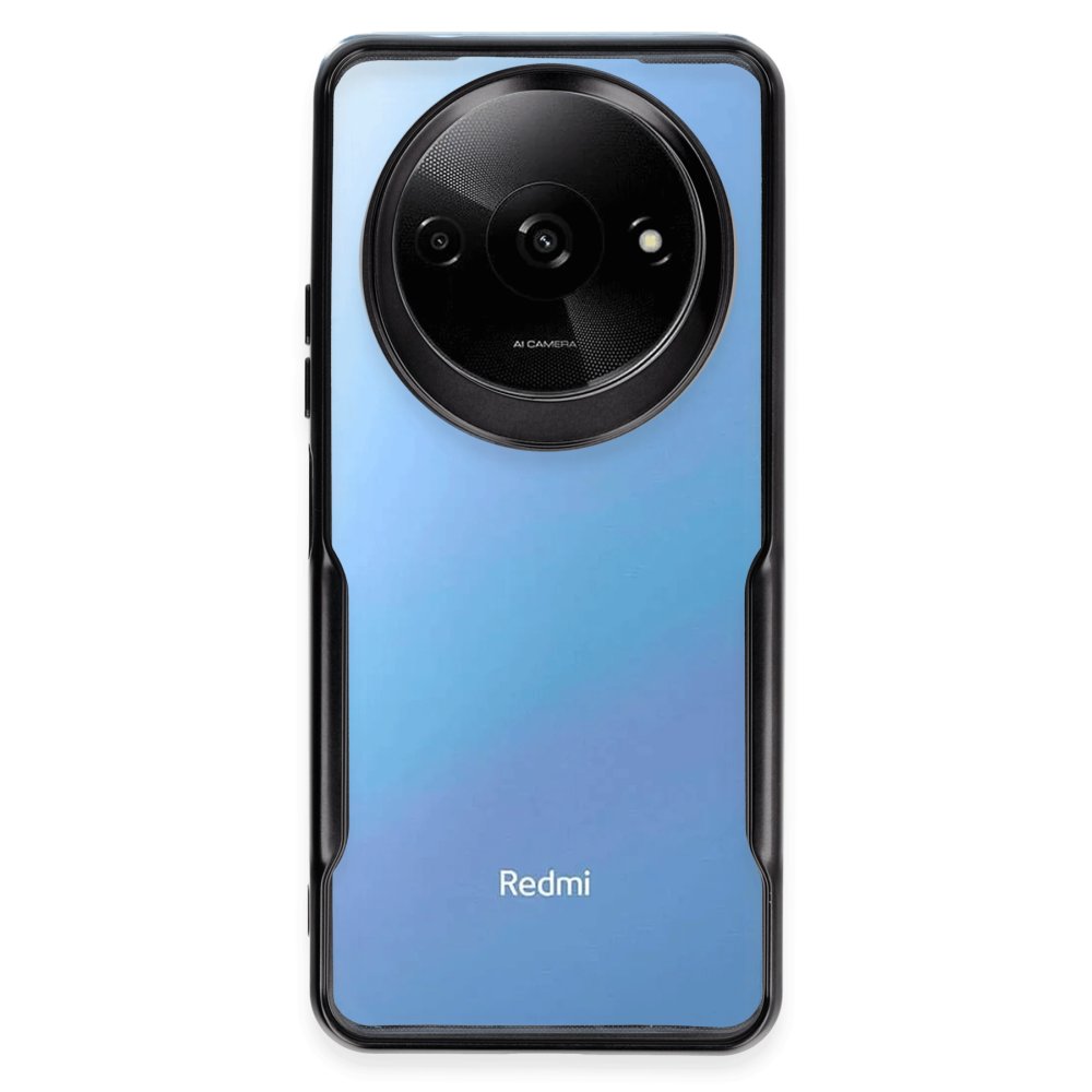 Redmi A3 4G Kılıf Boyi Silikon Kapak - Siyah