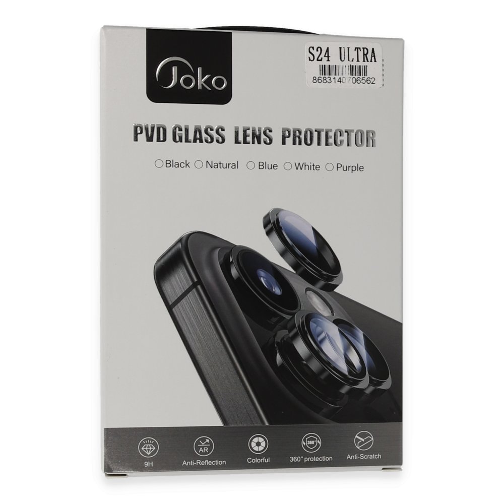 Joko Samsung Galaxy S24 Ultra PVD Metal Kamera Lens - Derin Mor Joko Samsung Galaxy S24 Ultra PVD Metal Kamera Lens - Derin Mor