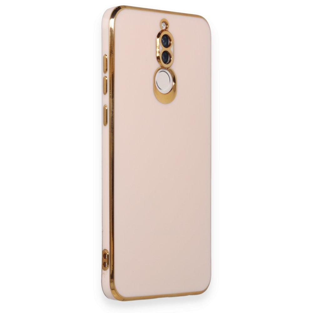 Huawei Mate 10 Lite Kılıf Volet Silikon - Pembe  Huawei Mate 10 Lite Kılıf Volet Silikon - Pembe