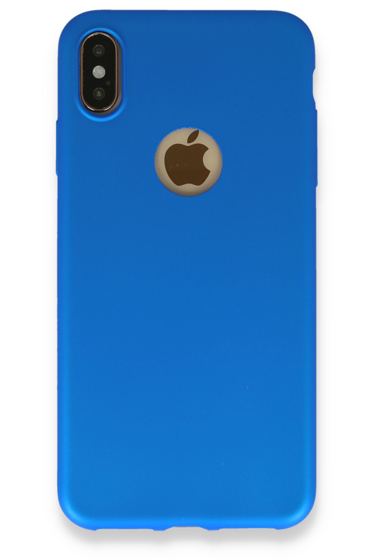 iPhone XS Max Kılıf First Silikon - Mavi iPhone XS Max Kılıf First Silikon - Mavi