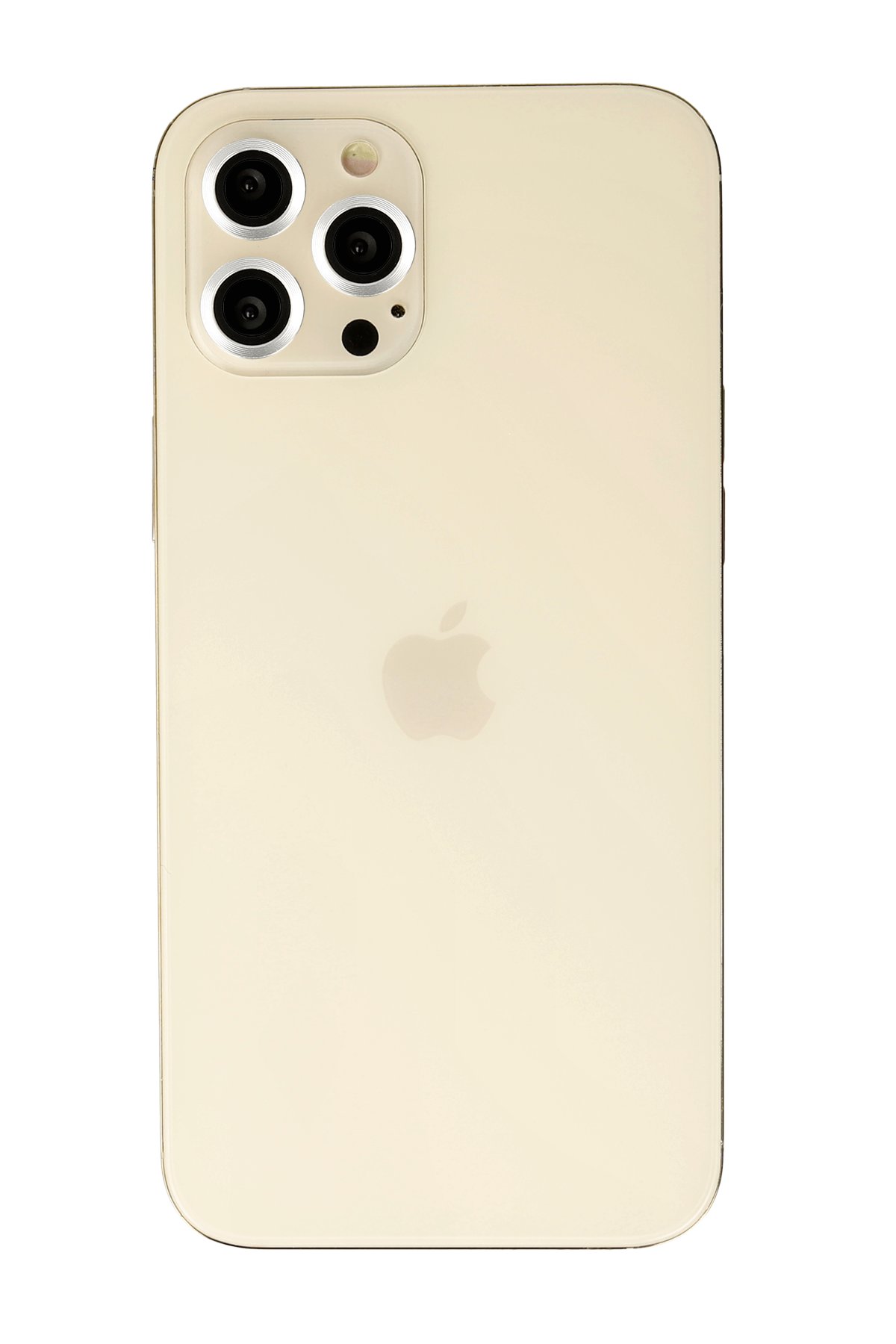  iPhone 12 Pro Max Metal Kamera Lens - Gümüş