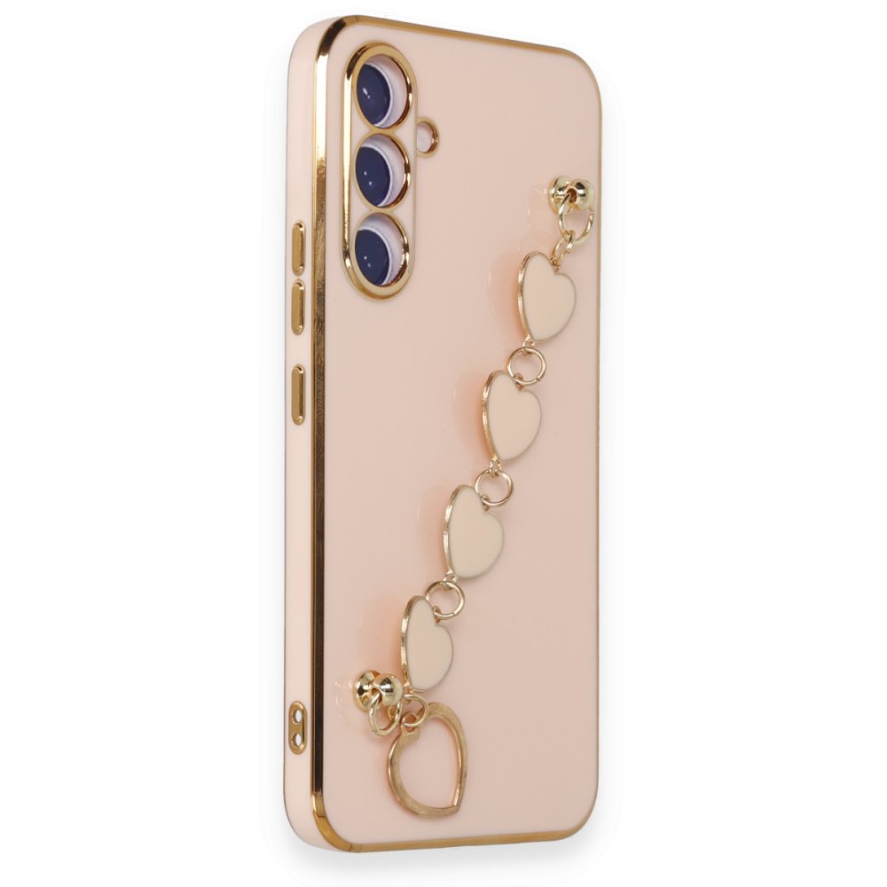  Samsung Galaxy A54 5G Kılıf Esila Silikon - Pudra