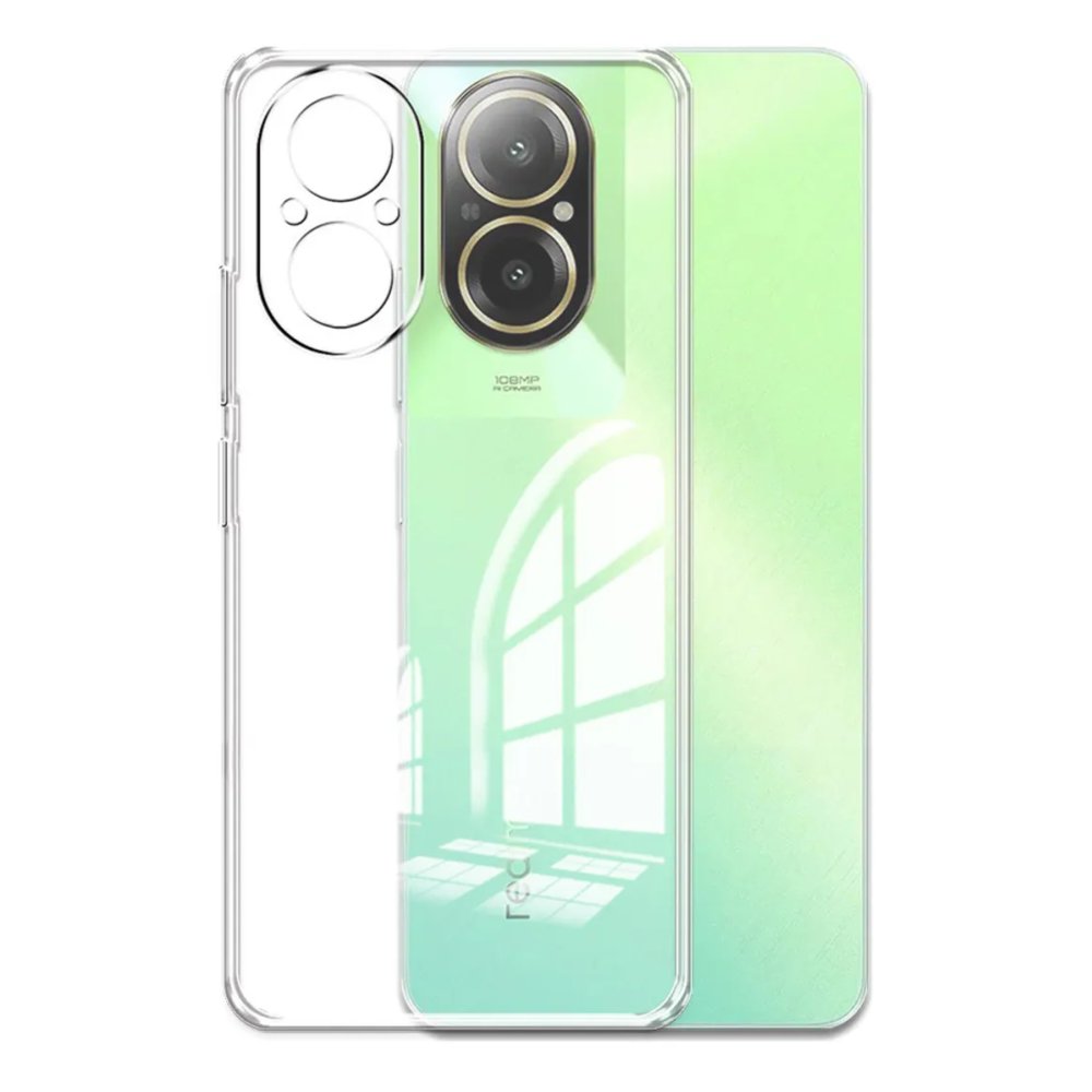 Realme 12 Lite Kılıf Lüx Şeffaf Silikon  Realme 12 Lite Kılıf Lüx Şeffaf Silikon