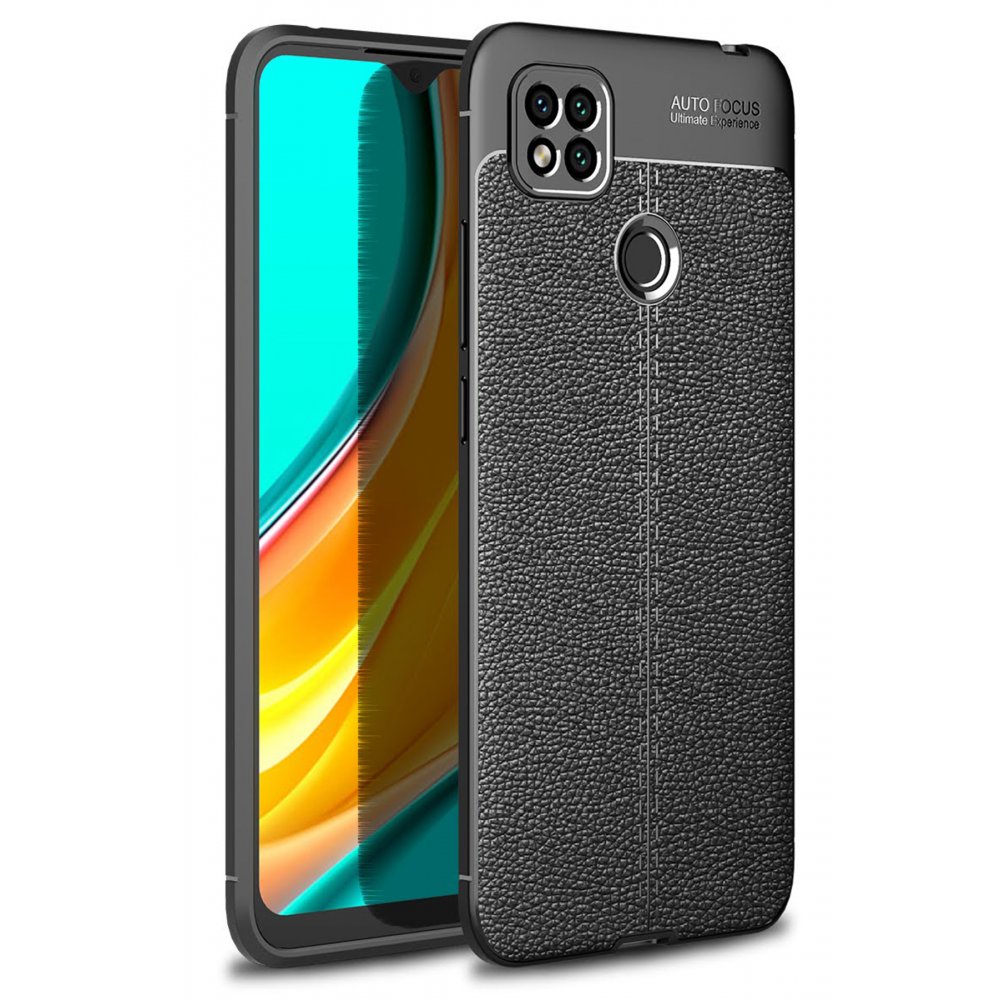 Redmi 9C Kılıf Auto Focus Kapak - Siyah Redmi 9C Kılıf Auto Focus Kapak - Siyah