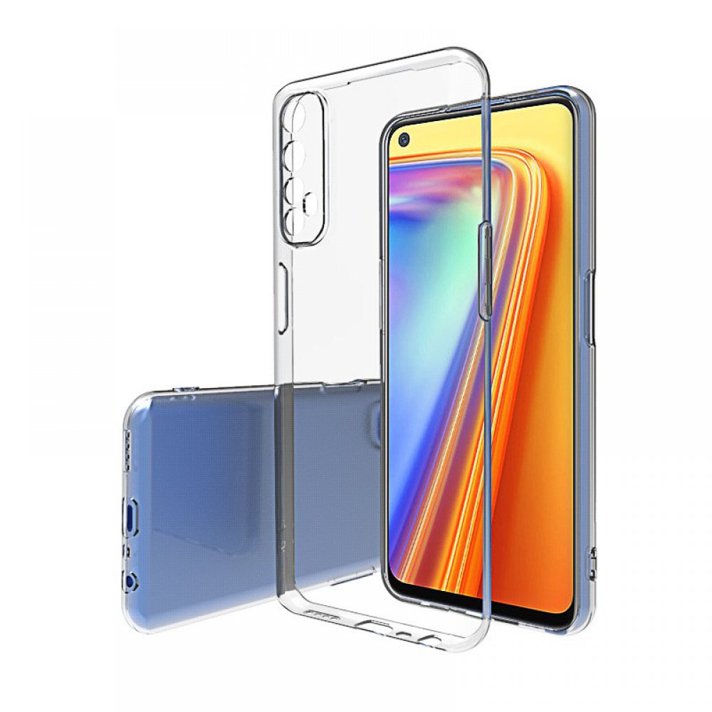Realme 7 Pro Kılıf Lüx Şeffaf Silikon - Şeffaf  Realme 7 Pro Kılıf Lüx Şeffaf Silikon - Şeffaf