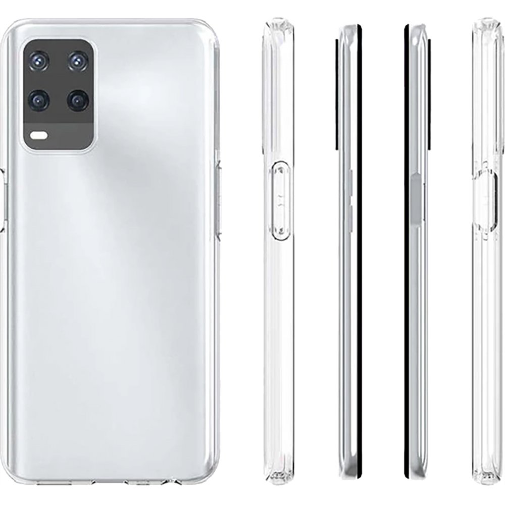 Oppo A54 4G Kılıf Deluxe 2mm Şeffaf Silikon - Şeffaf Oppo A54 4G Kılıf Deluxe 2mm Şeffaf Silikon - Şeffaf