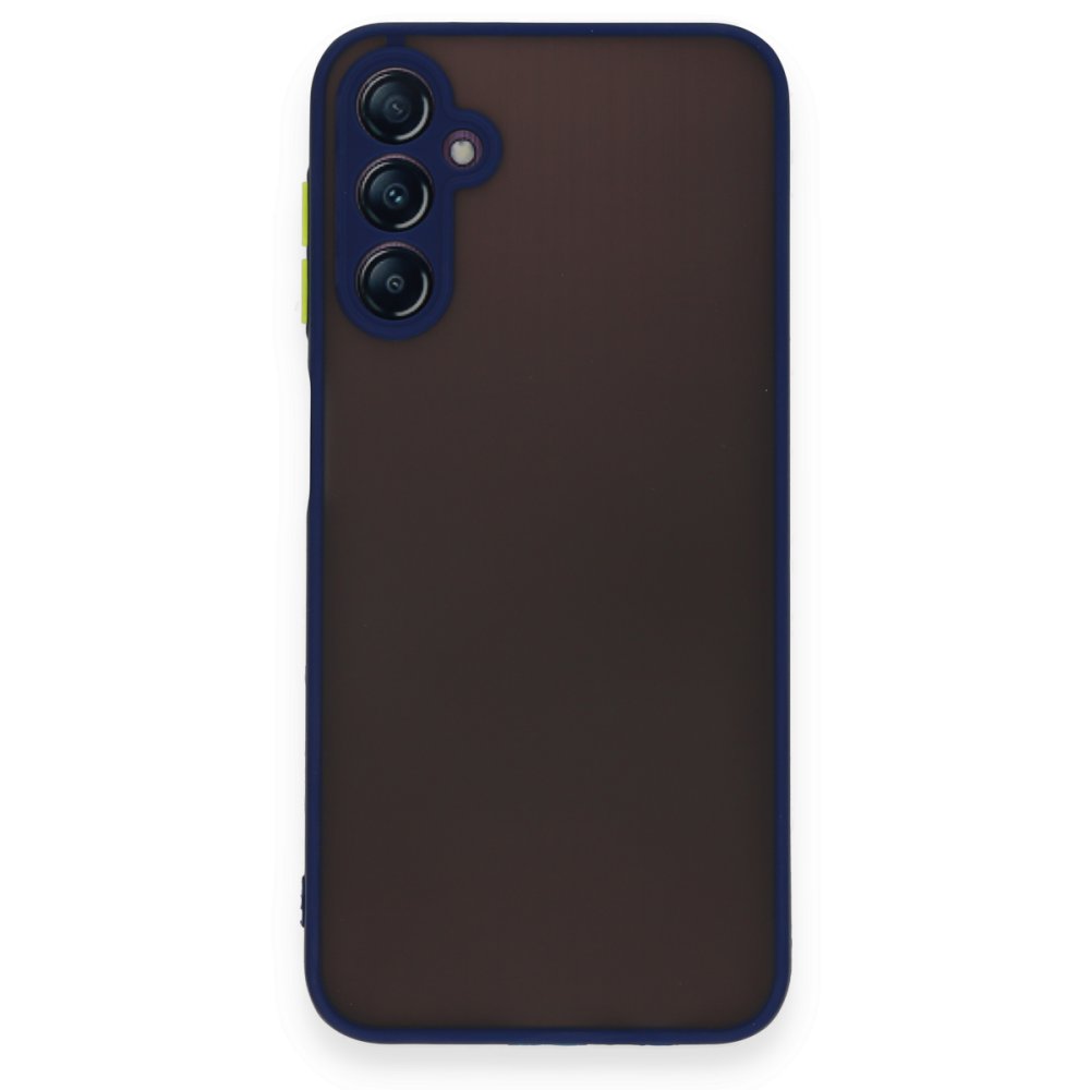  Samsung Galaxy A14 4G Kılıf Montreal Silikon Kapak - Lacivert