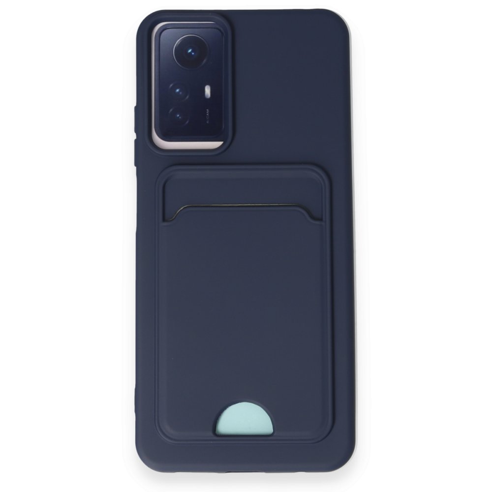Redmi Note 12S Kılıf Kelvin Kartvizitli Silikon - Lacivert Redmi Note 12S Kılıf Kelvin Kartvizitli Silikon - Lacivert