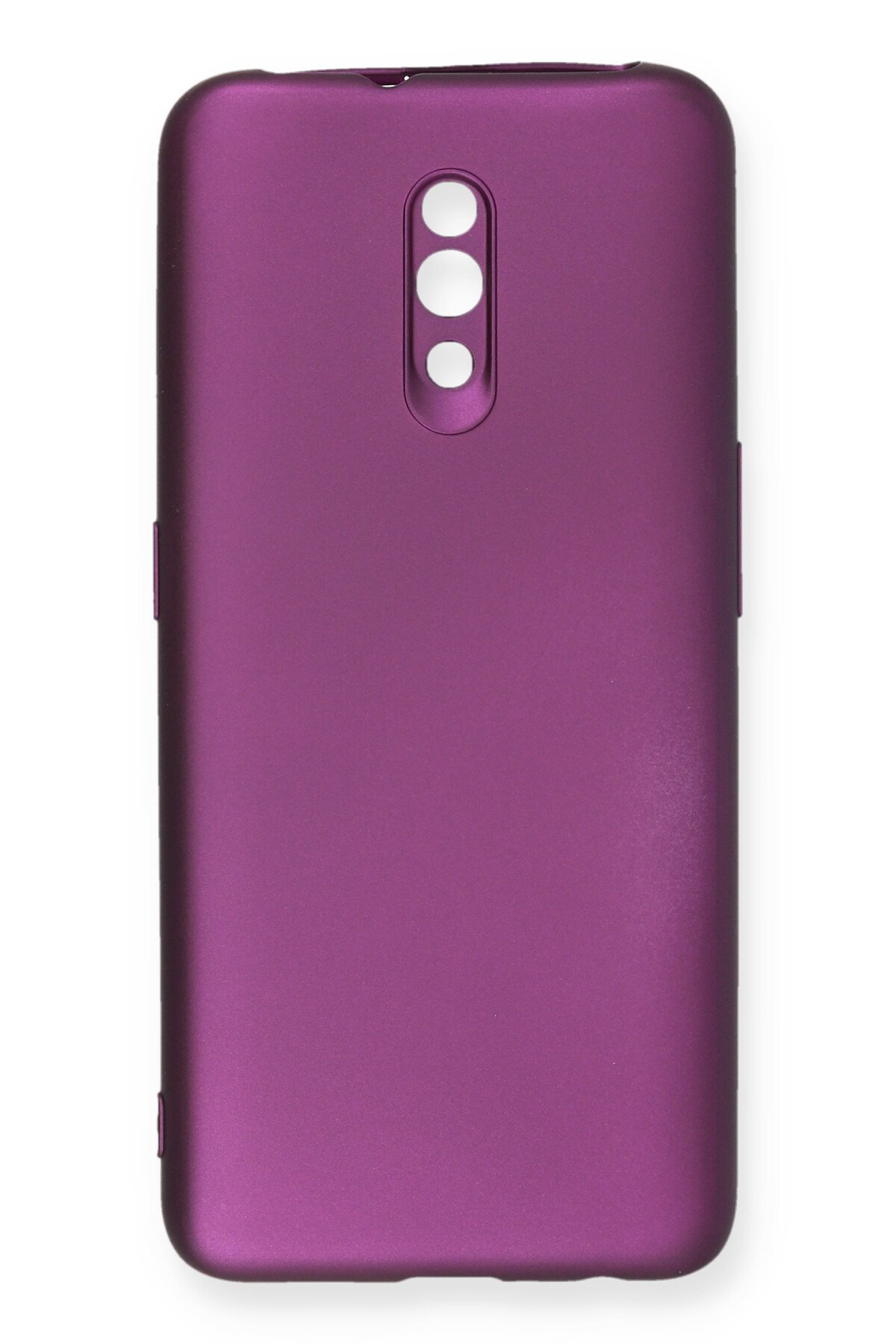 Oppo Reno Kılıf First Silikon - Mürdüm Oppo Reno Kılıf First Silikon - Mürdüm