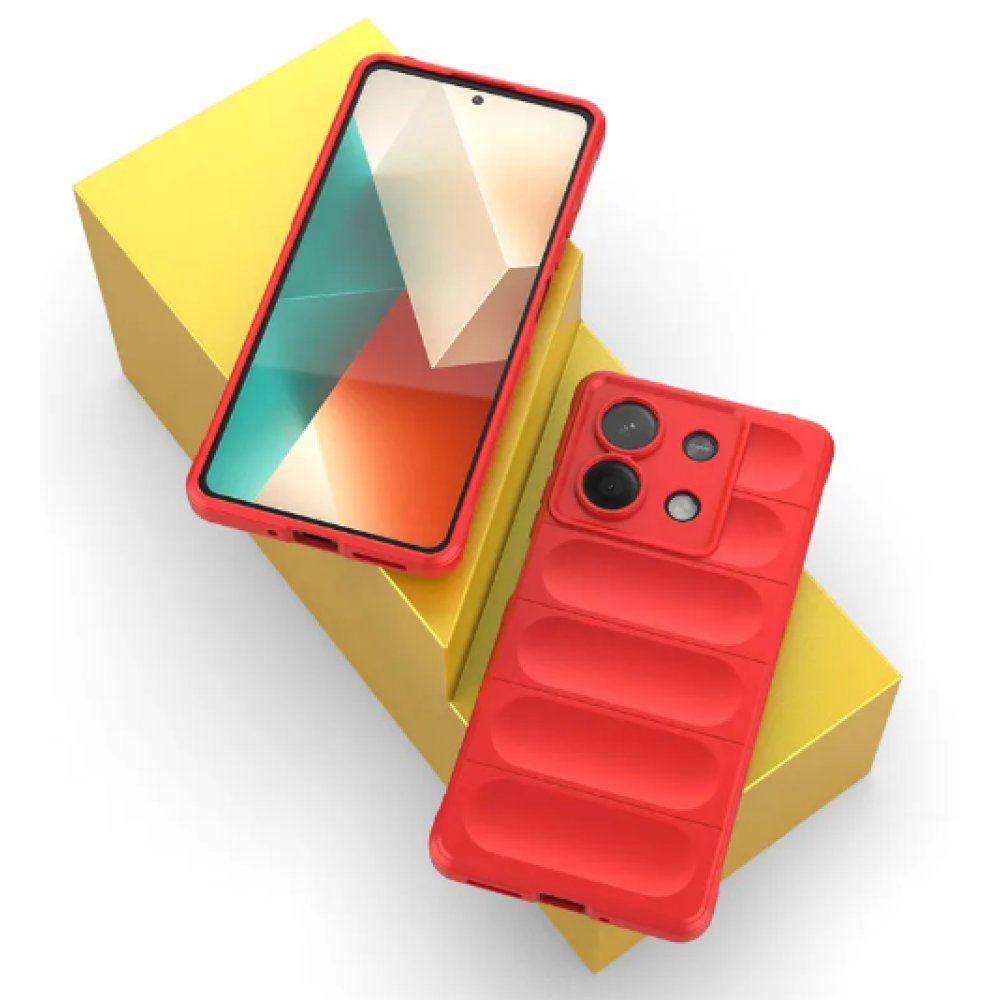 Redmi Note 13 Pro 5G Kılıf Optimum Silikon - Kırmızı Redmi Note 13 Pro 5G Kılıf Optimum Silikon - Kırmızı