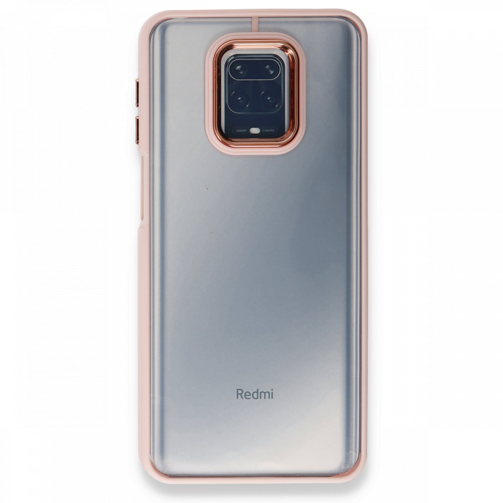 Redmi Note 9S Kılıf Dora Kapak - Pudra Redmi Note 9S Kılıf Dora Kapak - Pudra