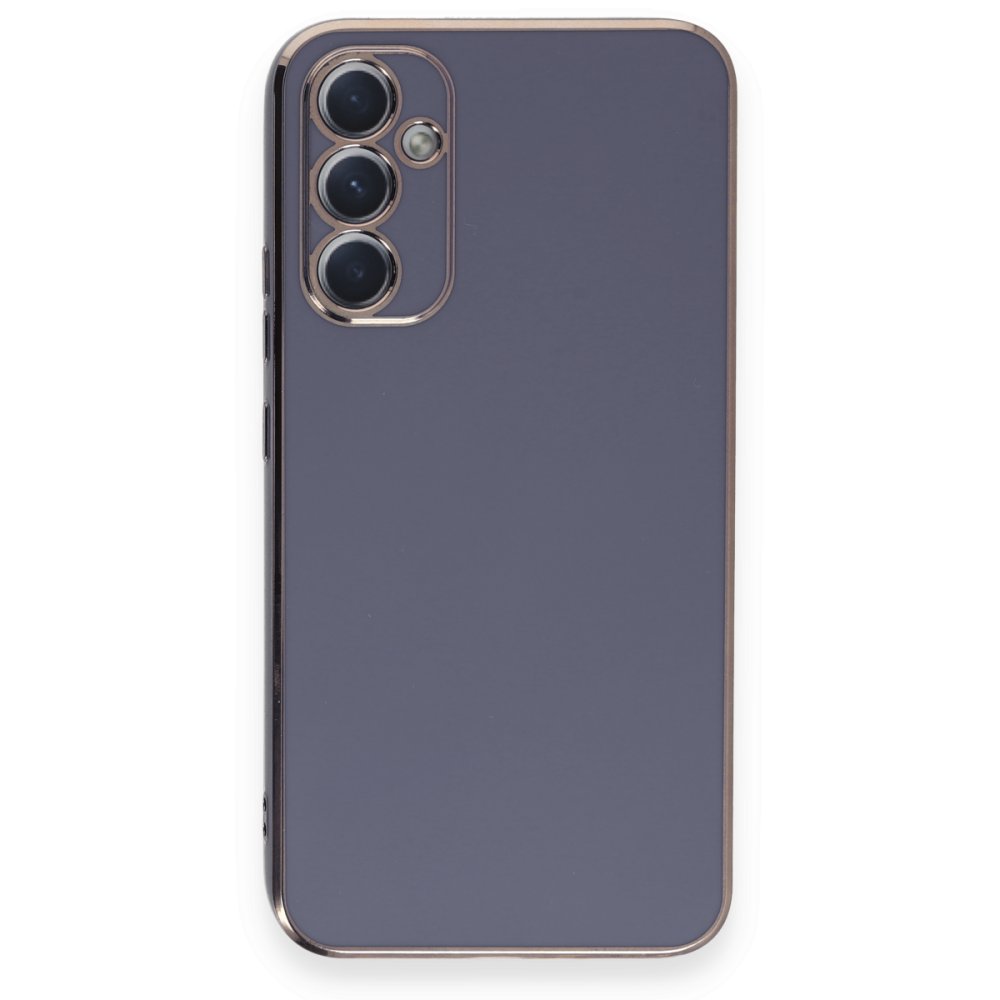  Samsung Galaxy A34 5G Kılıf Volet Silikon - Mavi