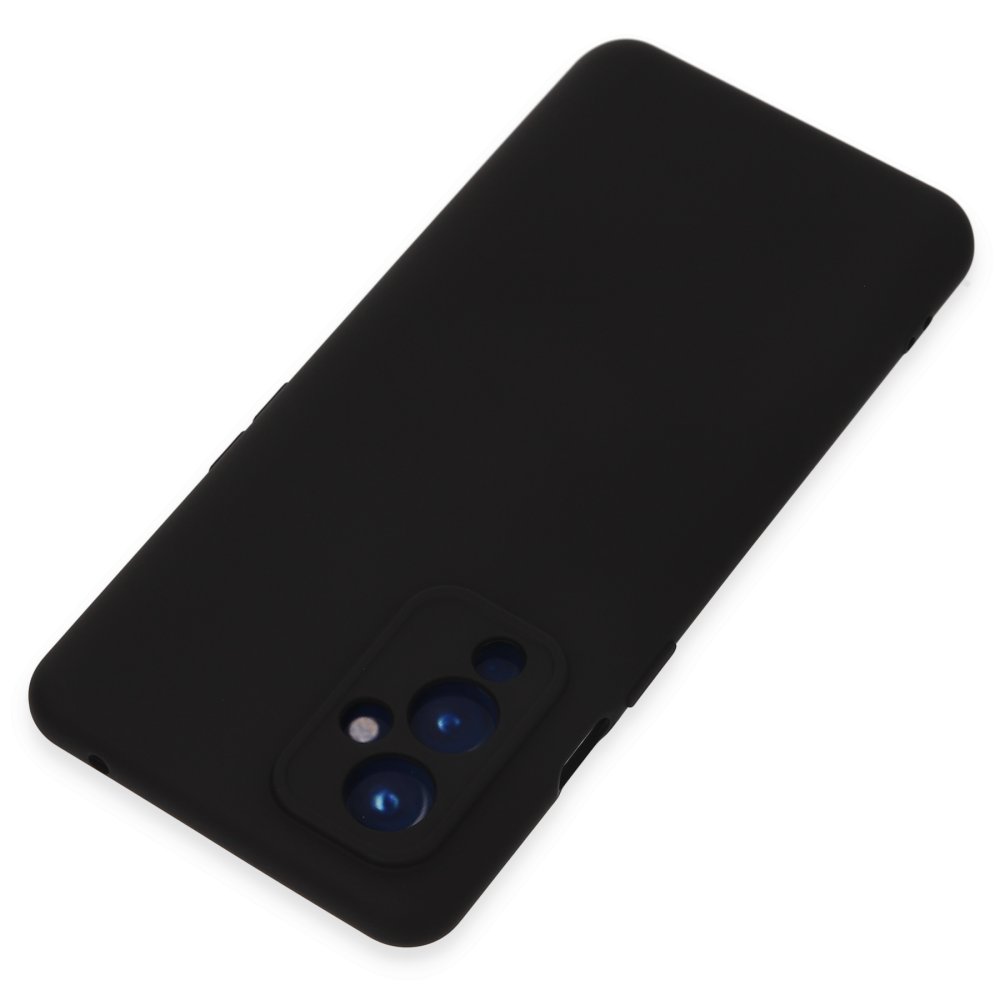 One Plus 9 Kılıf Nano içi Kadife Silikon - Siyah One Plus 9 Kılıf Nano içi Kadife Silikon - Siyah