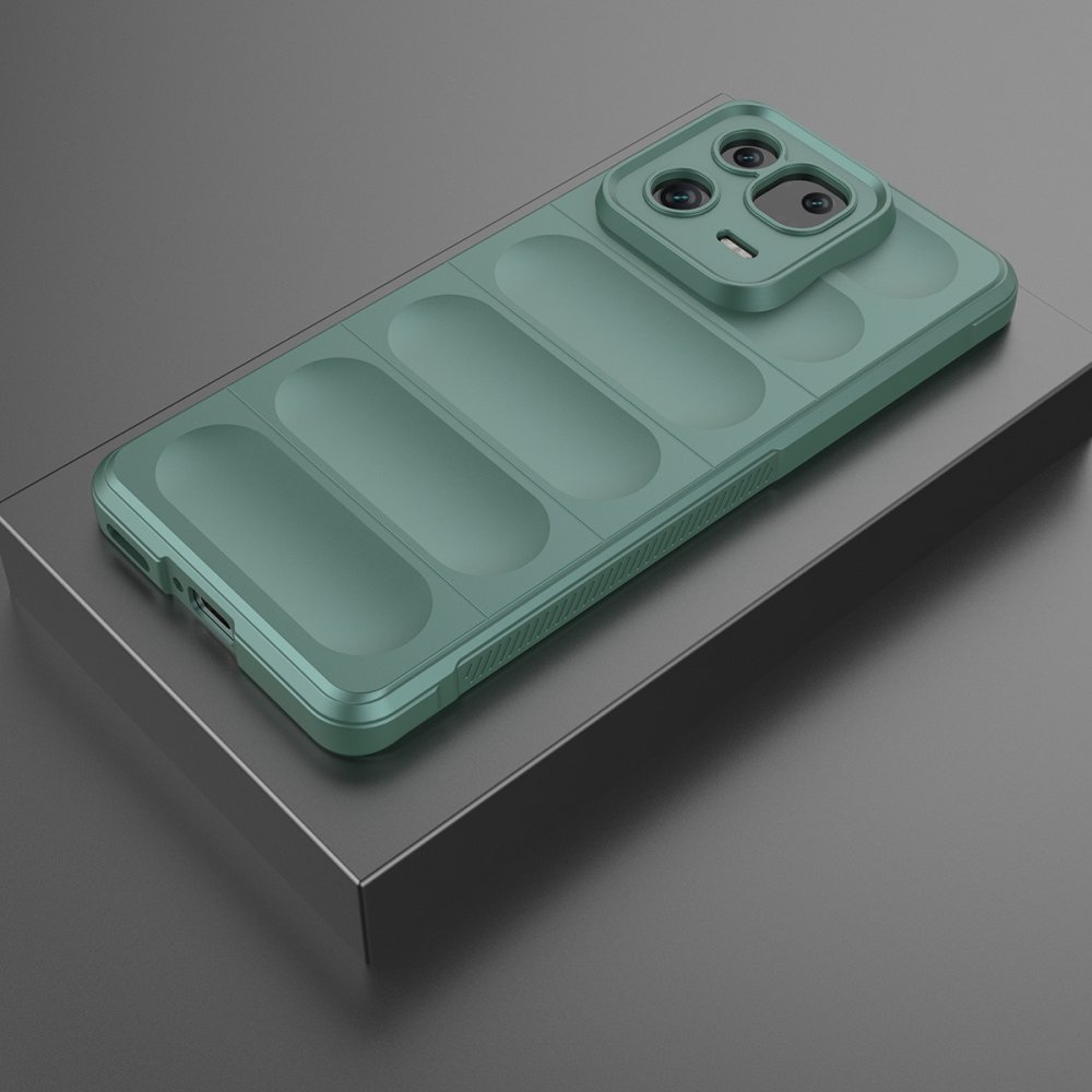  Xiaomi Mi 13 Pro Kılıf Optimum Silikon - Koyu Yeşil