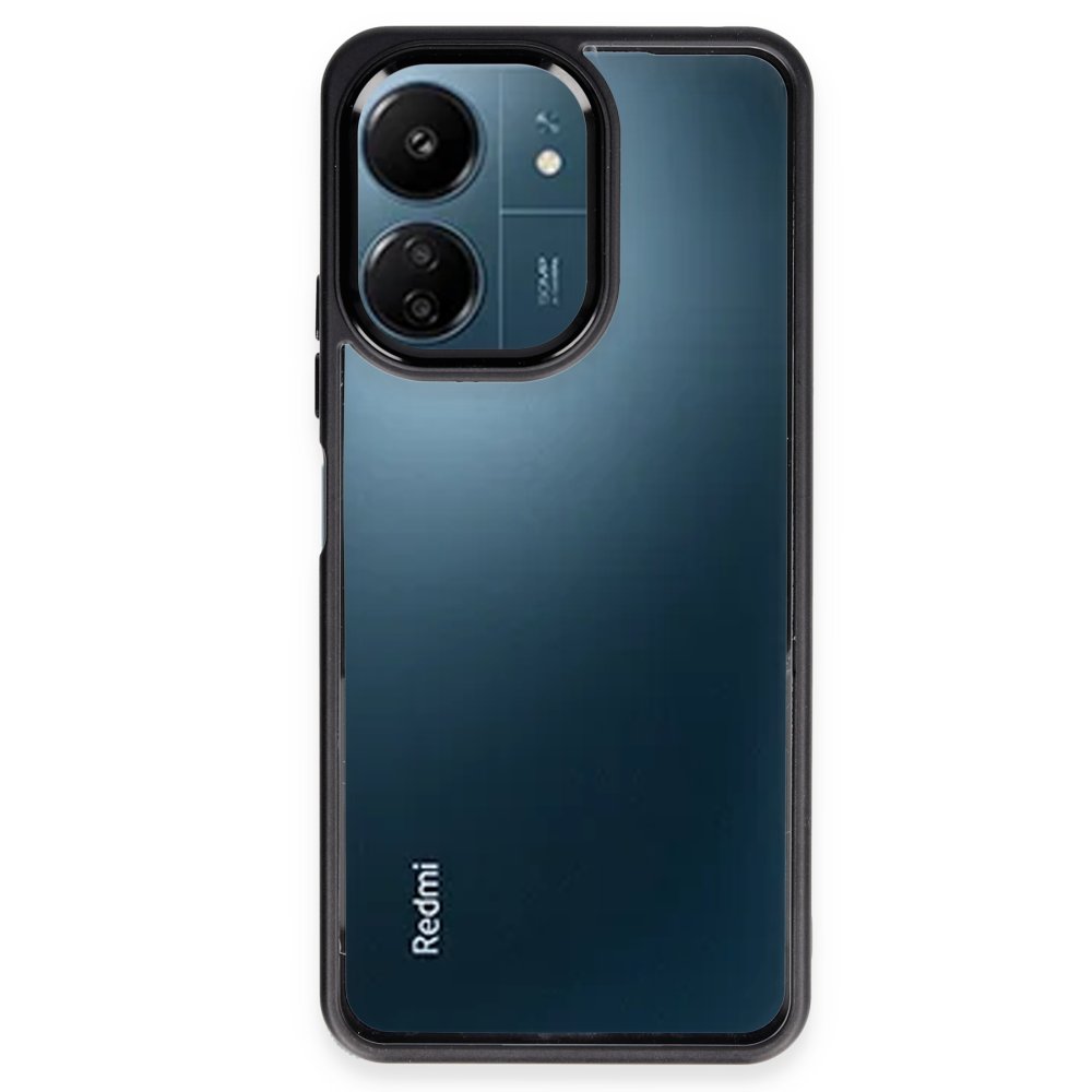 Redmi 13C Kılıf Power Silikon - Siyah Redmi 13C Kılıf Power Silikon - Siyah