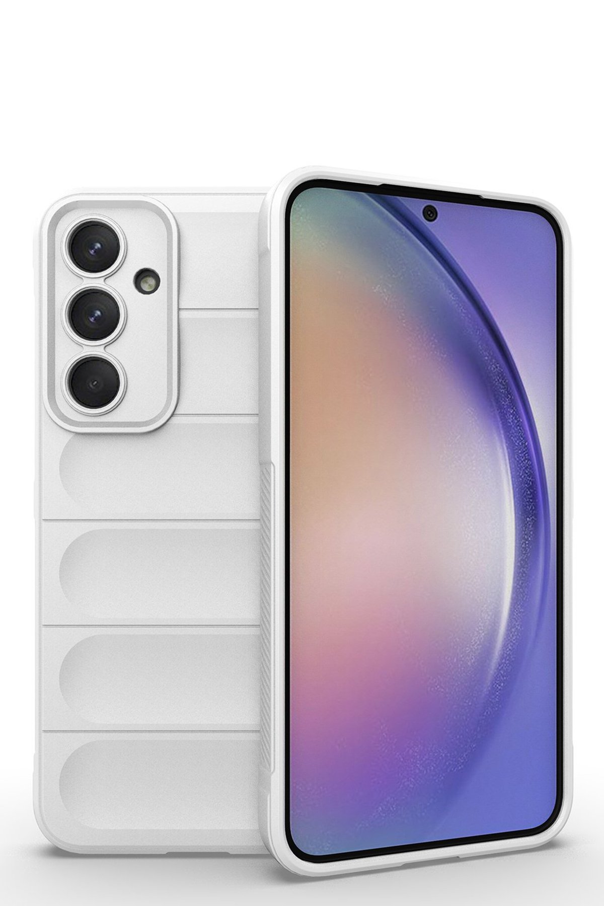  Samsung Galaxy M14 5G Kılıf Optimum Silikon - Krem