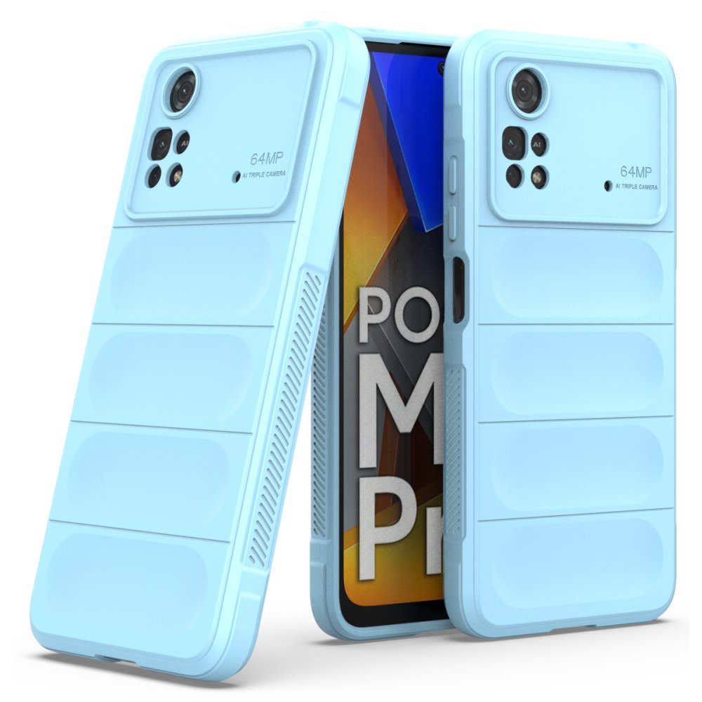 Xiaomi Poco M4 Pro 4G Kılıf Optimum Silikon - Sky Blue Xiaomi Poco M4 Pro 4G Kılıf Optimum Silikon - Sky Blue