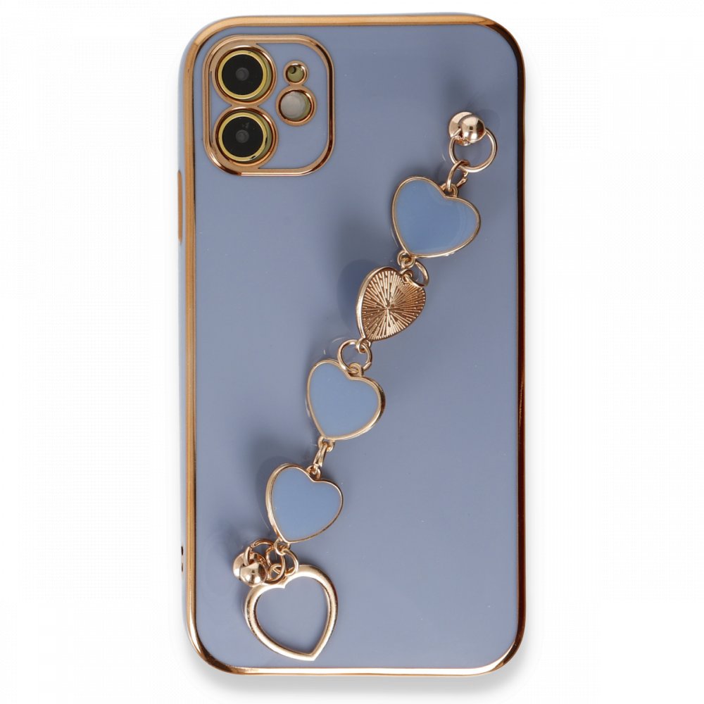  iPhone 12 Kılıf Esila Silikon - Gri