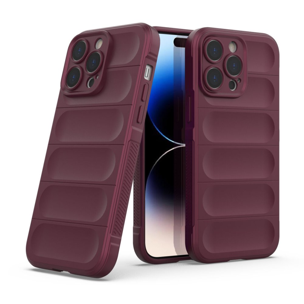  iPhone 13 Pro Max Kılıf Optimum Silikon - Bordo