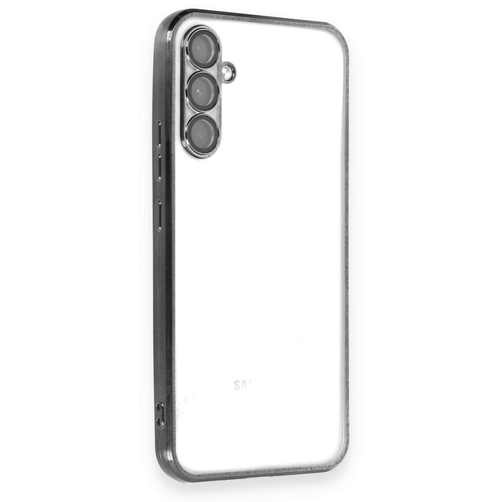  Samsung Galaxy A34 5G Kılıf Razer Lensli Silikon - Siyah