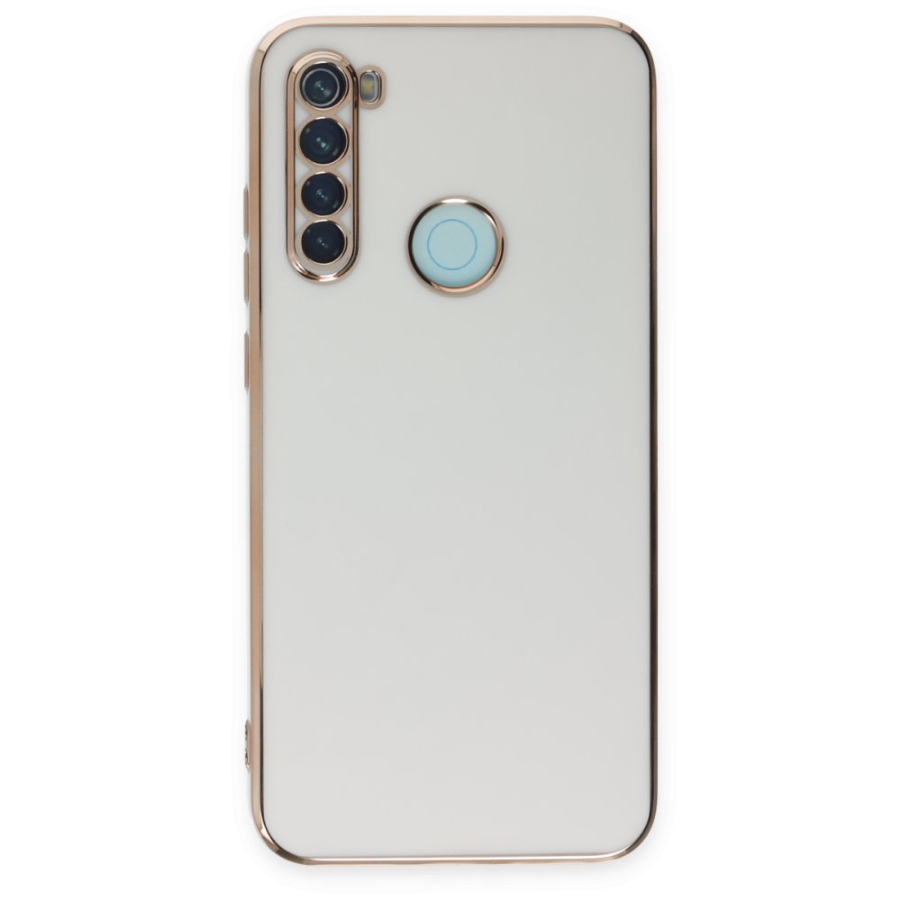 Redmi Note 8 Kılıf Volet Silikon - Beyaz