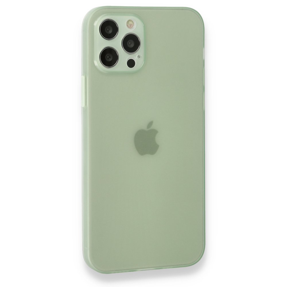  iPhone 12 Pro Max Kılıf Puma Silikon - Açık Yeşil