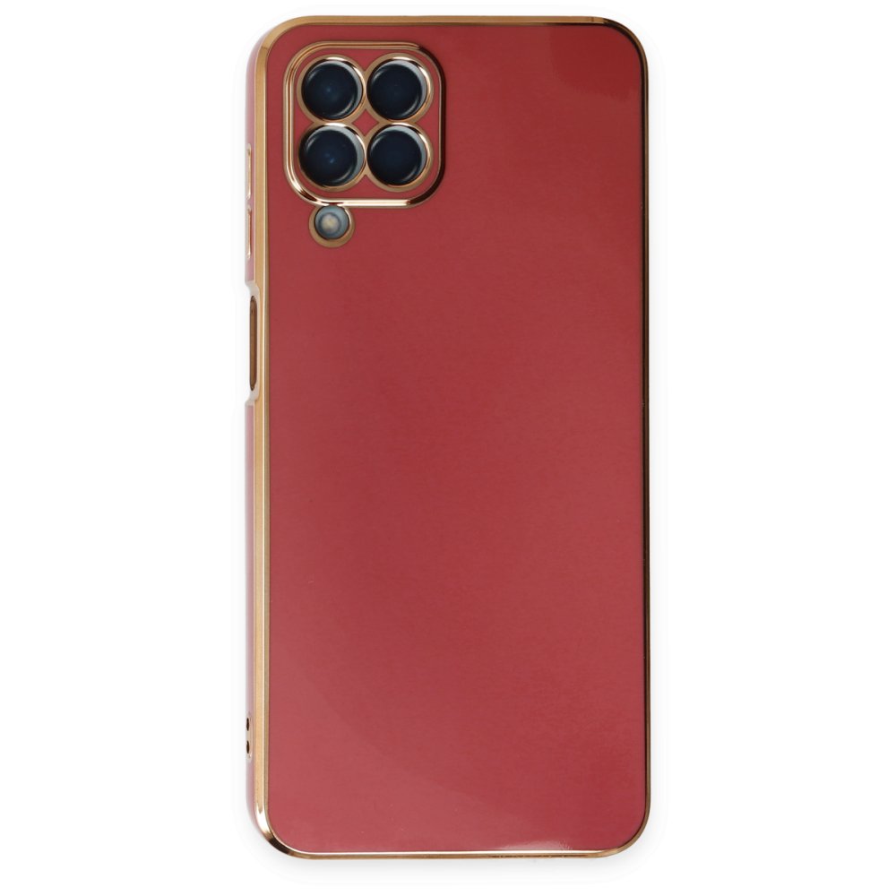  Samsung Galaxy M33 Kılıf Volet Silikon - Kırmızı