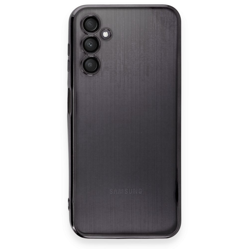  Samsung Galaxy A14 4G Kılıf Razer Lensli Silikon - Siyah
