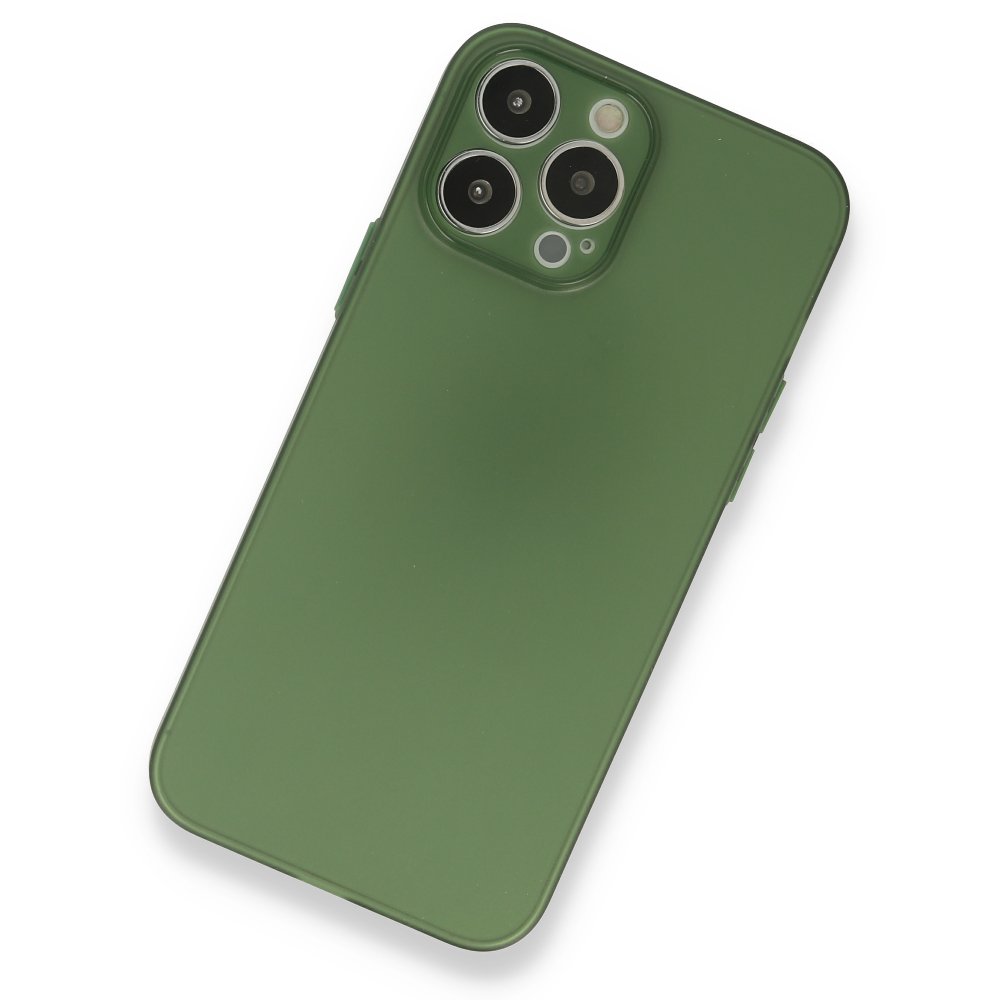  iPhone 13 Pro Kılıf Puma Silikon - Yeşil