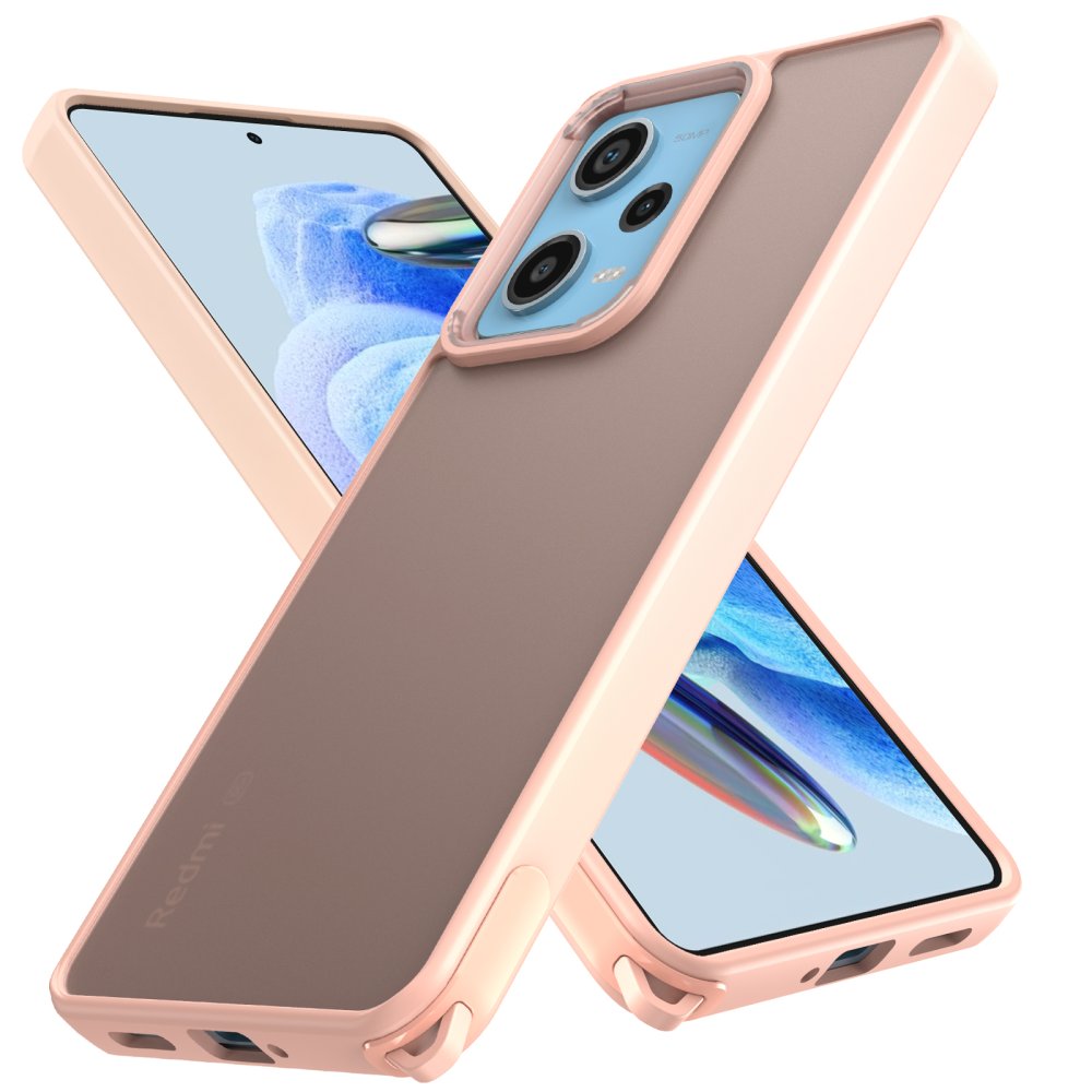 Redmi 13 4G Kılıf Elegant Kapak - Pudra Redmi 13 4G Kılıf Elegant Kapak - Pudra