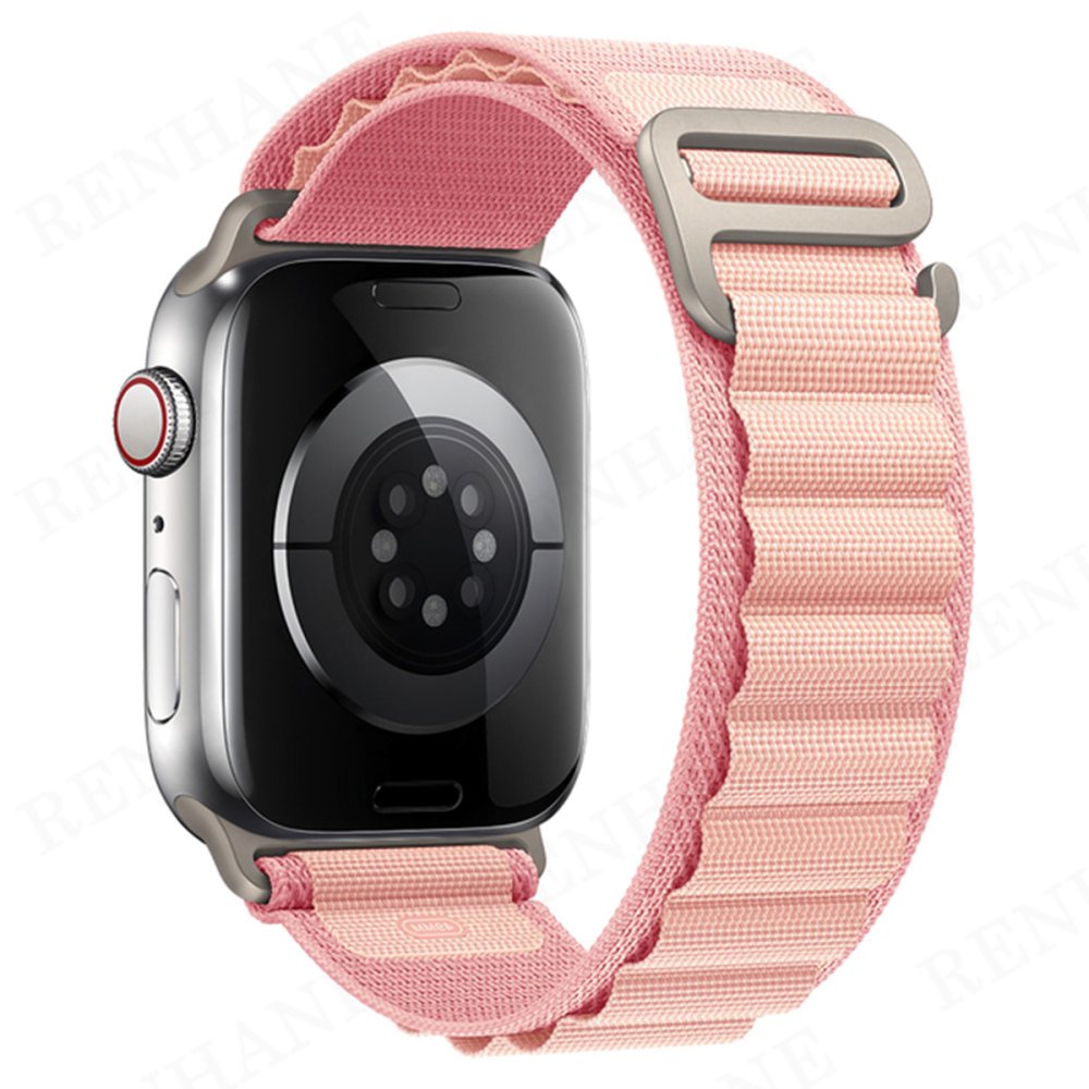  Apple Watch 41mm Mountain Kordon - Pembe