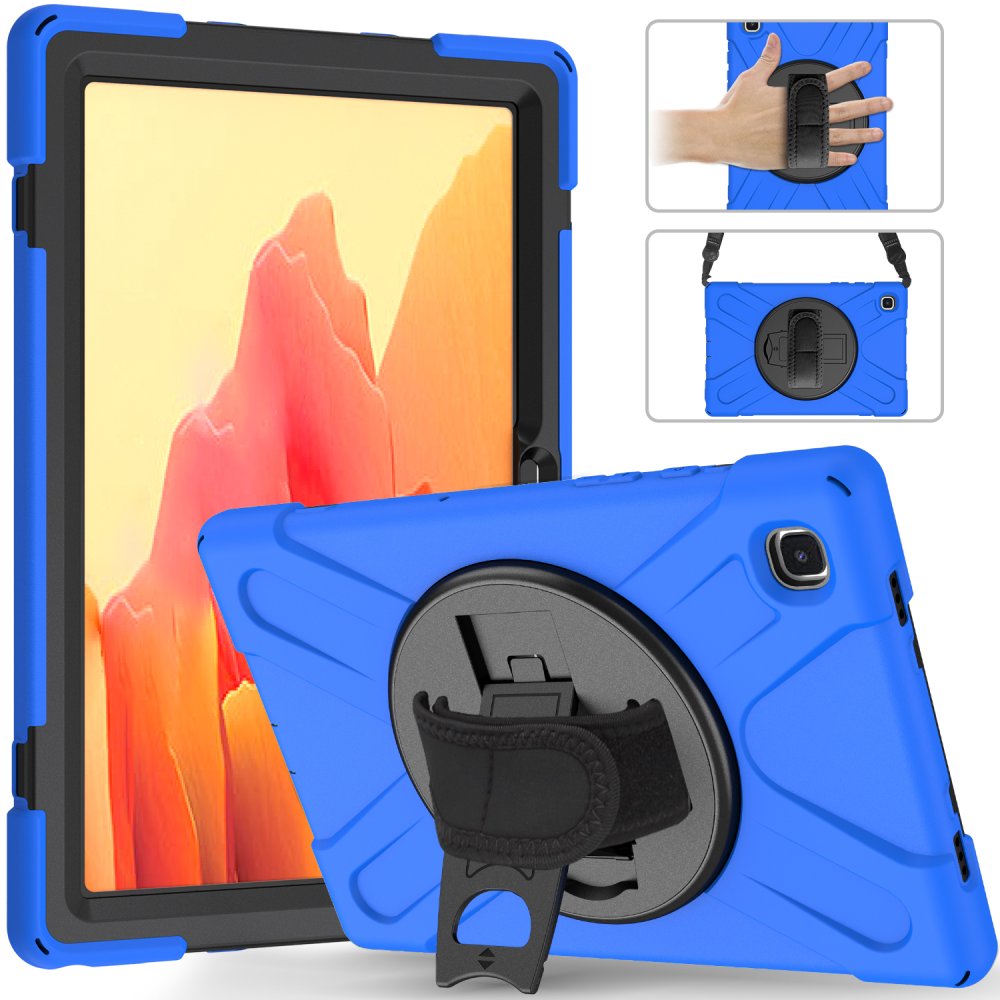  Samsung Galaxy T220 Tab A7 Lite 8.7 Kılıf Amazing Tablet Kapak - Mavi