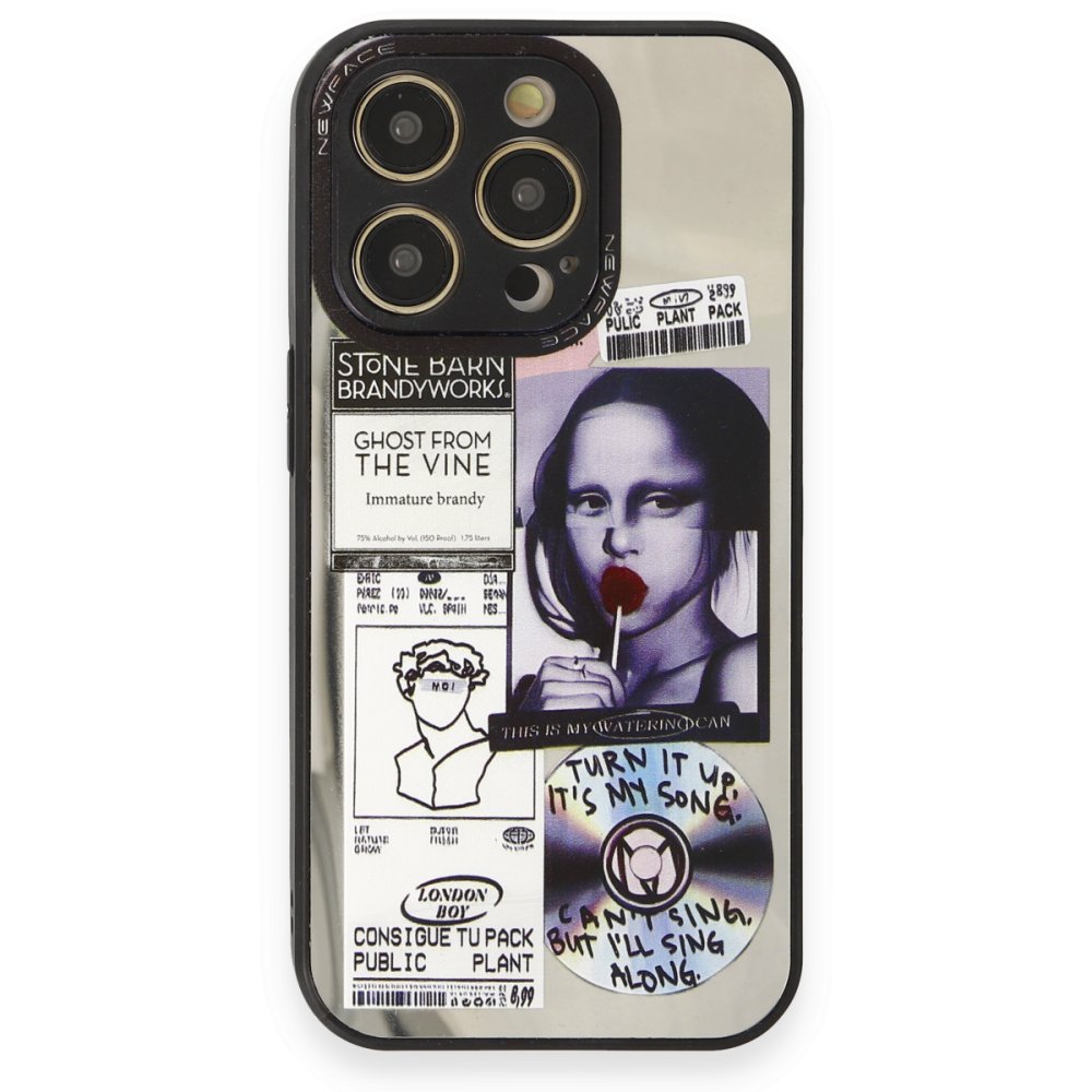  iPhone 14 Pro Kılıf Mirror Desenli Kapak - Mirror - 2